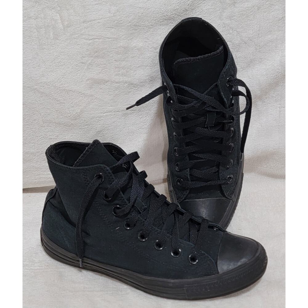 B32 CONVERSE, CHUCK ALL STAR  TAYLOR, BLACK MONOCHROME, M3310, MEN  7/ WOMEN 9